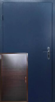 Вхідні двері Портала Метал/ДСП вулиця RAL 7024 / Венге Магія